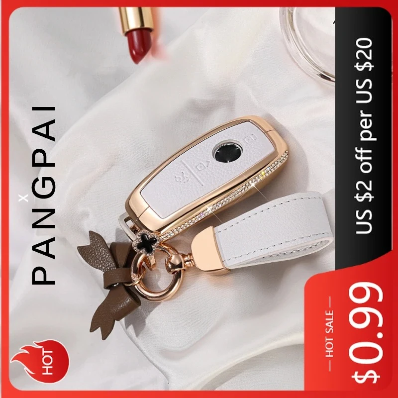 

For MERCEDES-BENZ Hub Caps Luxury Car Remote Key Cover Case Shell For Mercedes Benz A C E S G GLS CLA Class W213 W177 W205 W222