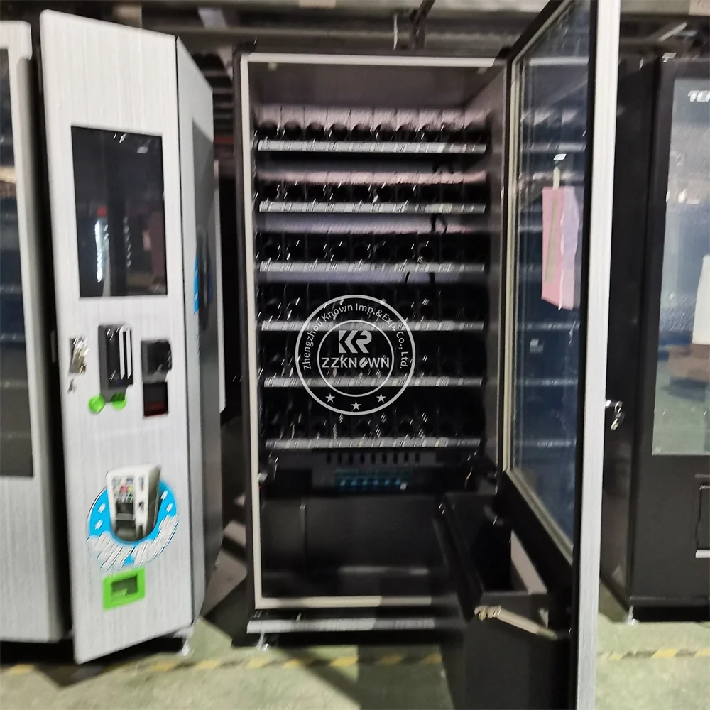 Touch Screen Vending Machine Customized Refrigerated Shopping Vending Machine For Sale