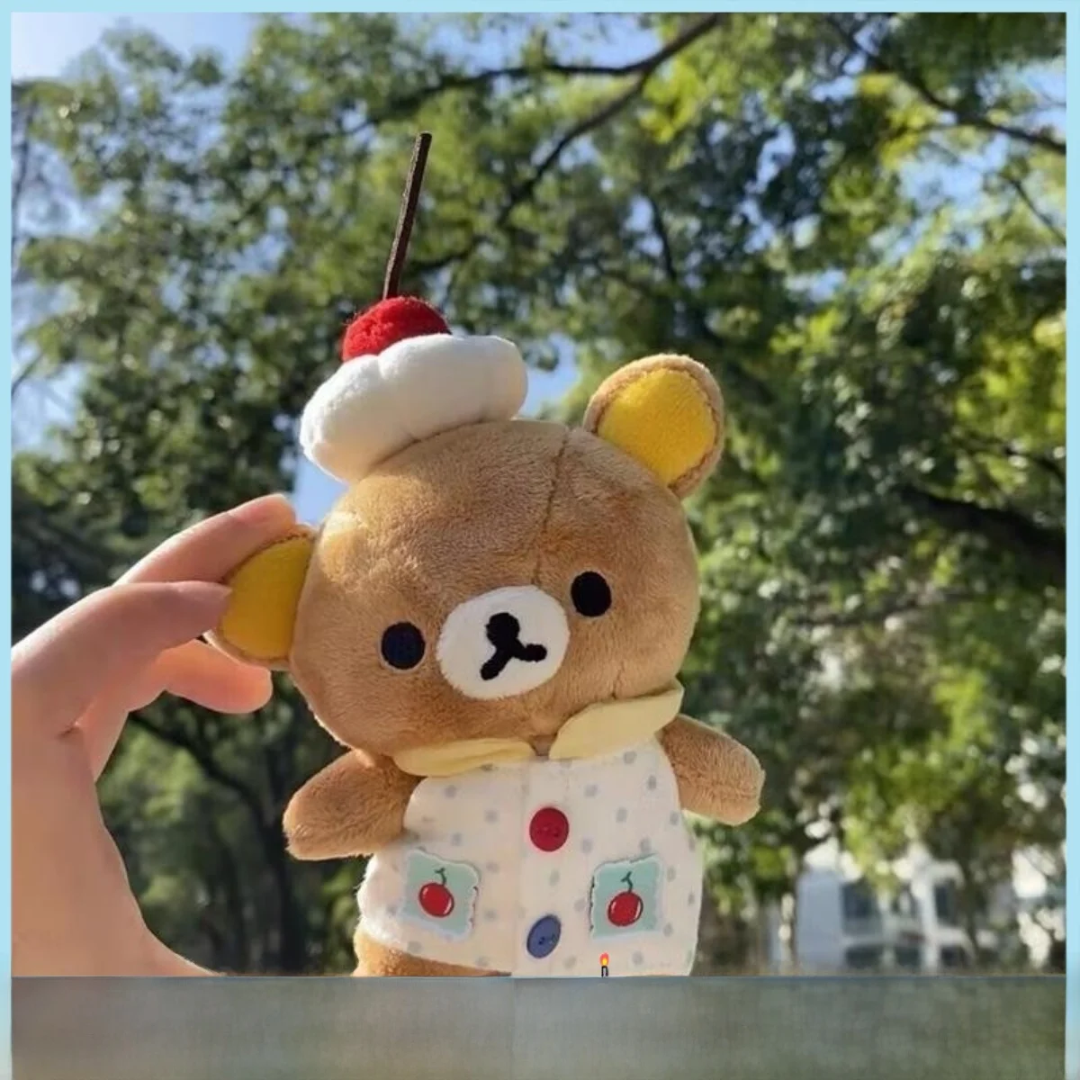 Chaveiro de Pelúcia Fofo em Forma de Urso Teddy, Ornamento de Bolsa, Boneco de Cartoon Abraçável, Super Fofo, JNBJ, Tag de ...