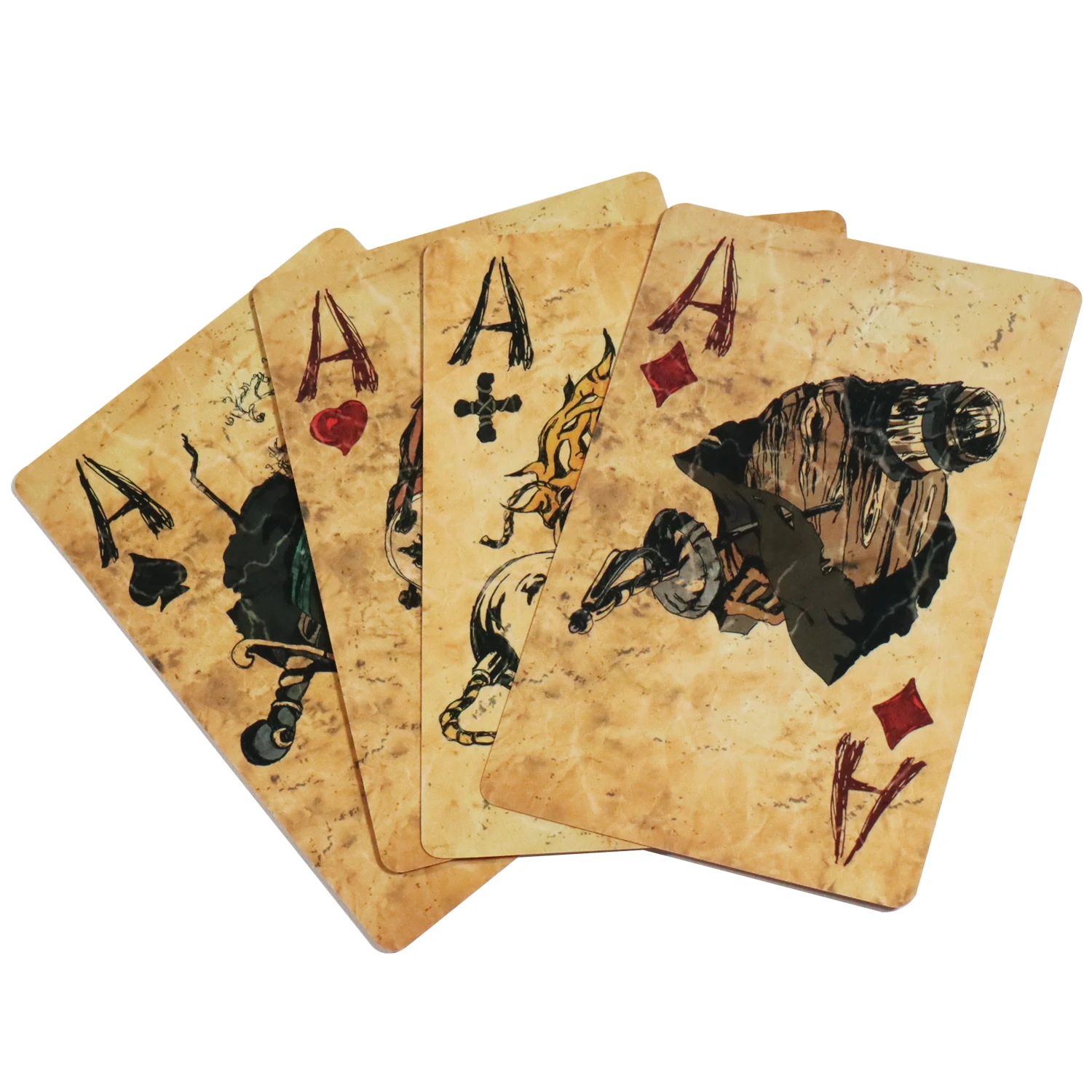 Pirate King Playing Cards Retro Vintage Type Bridge Cards Deck 60x90mm Poker Board Game Cartes