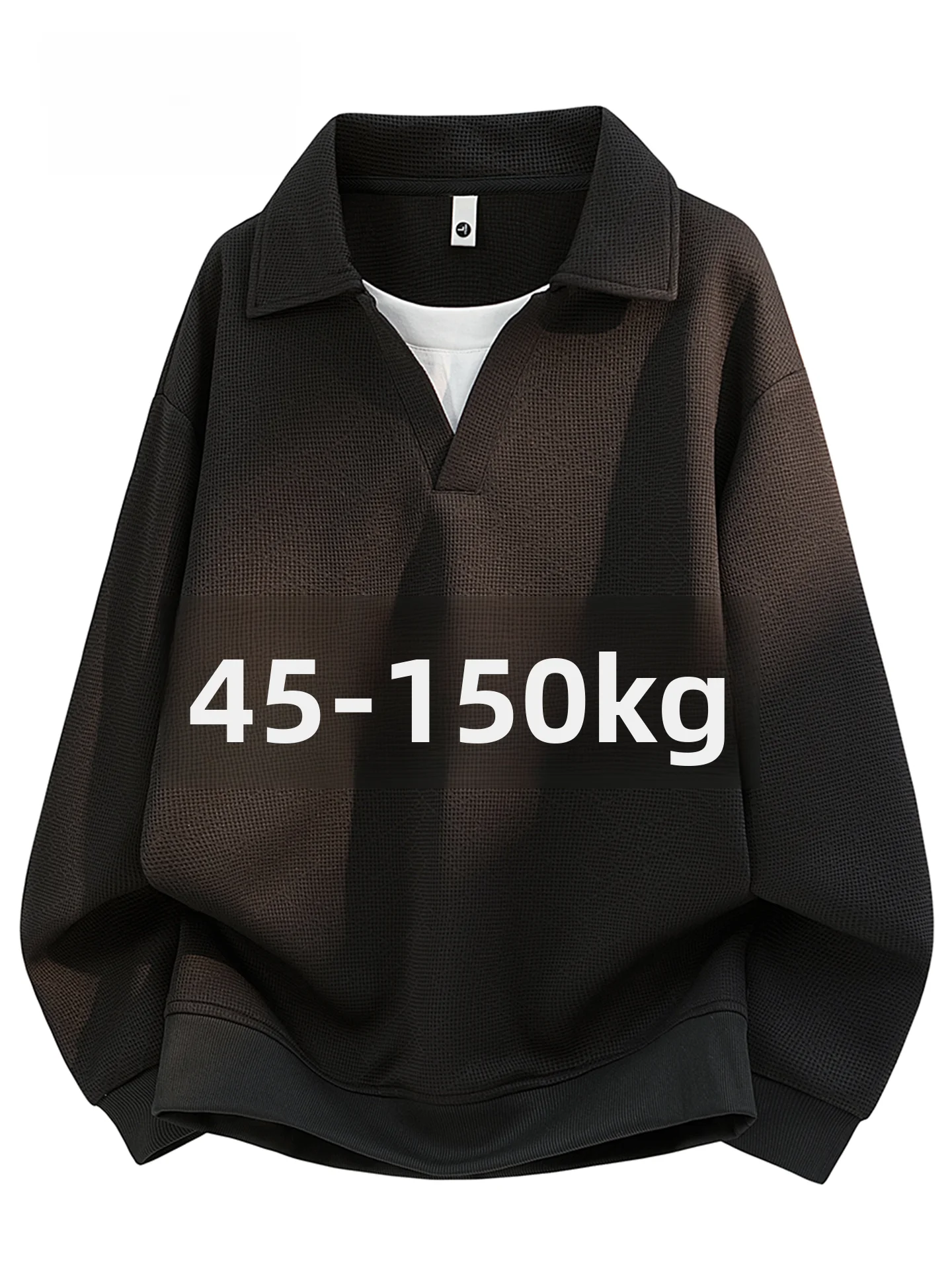 

Мужская толстовка MoChao большого размера, новая, весенне-осенняя, свободного кроя, повседневная, для похудения, мужская одежда