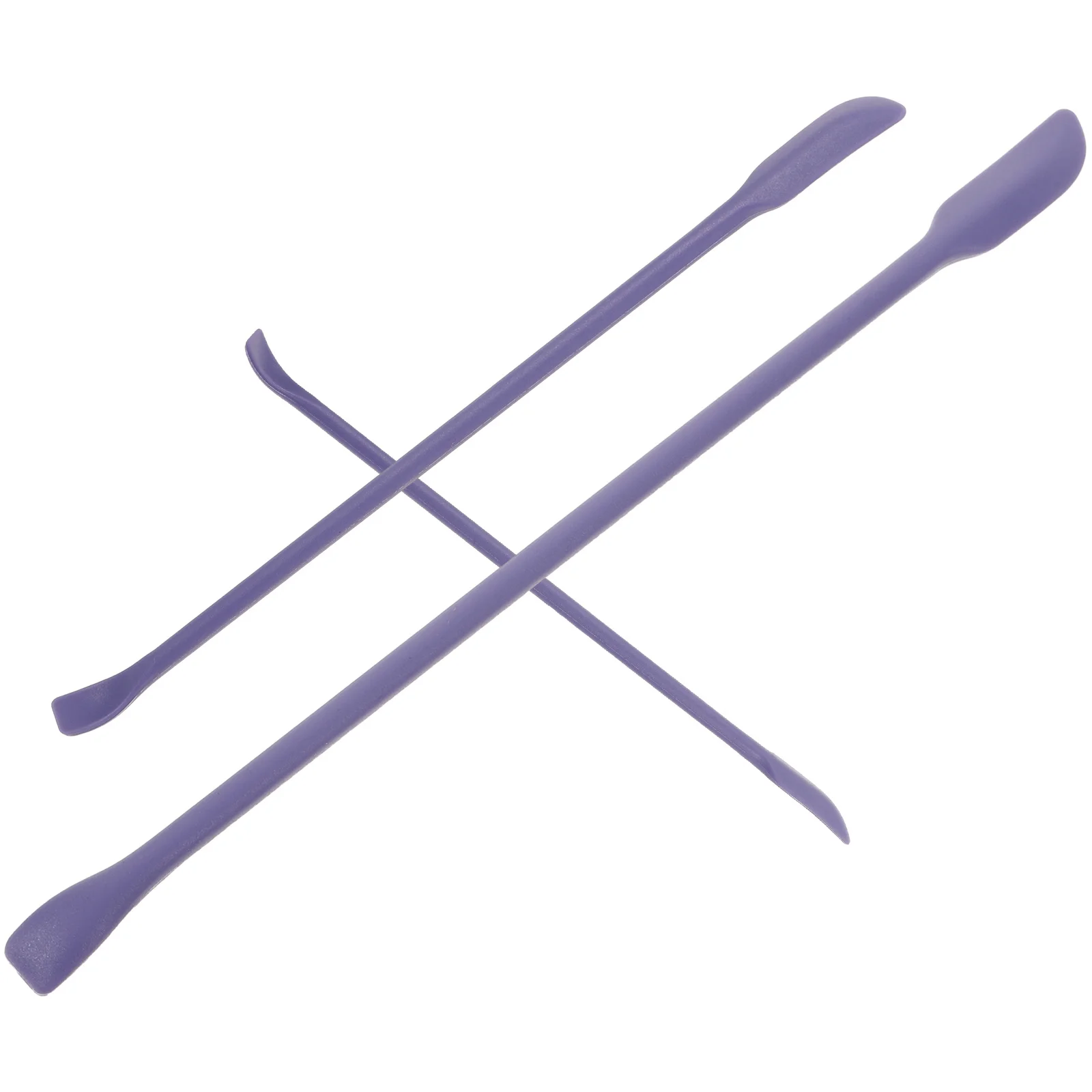 

3Pcs Mini Silicone Spatulas Compact Makeup Spatula Set Double Ended for Skincare Use Makeup Spatula