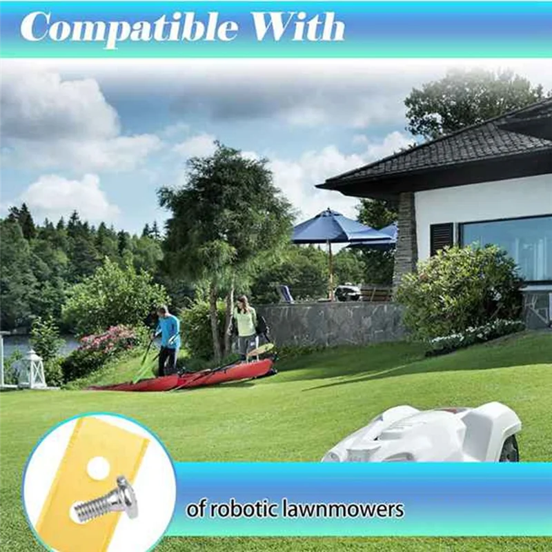 Świeże 24 szt. ostrzy wymiennych do kosiarek automatycznych Mammotion Luba & Yuka All Series