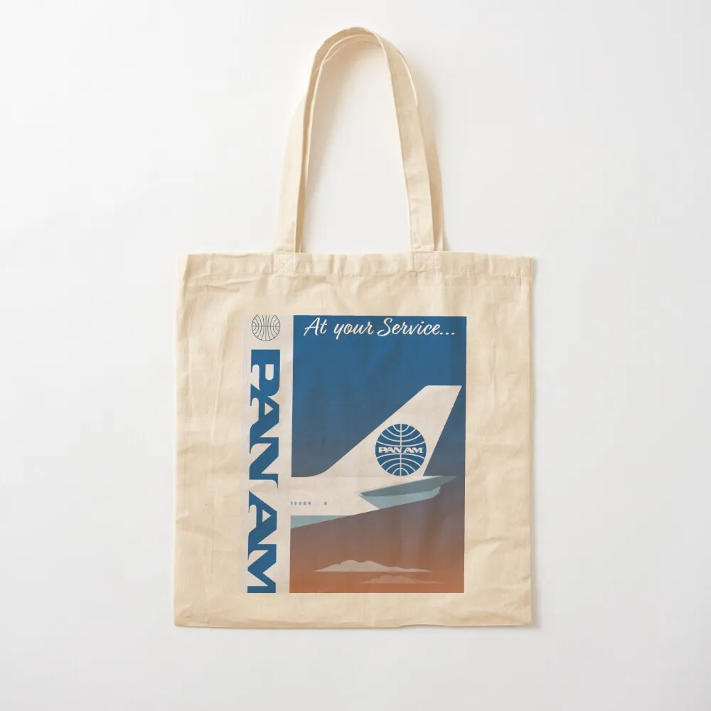 Pan American World Airways design Tote Bag bags luxury women female bag canvas tote bags tote bag