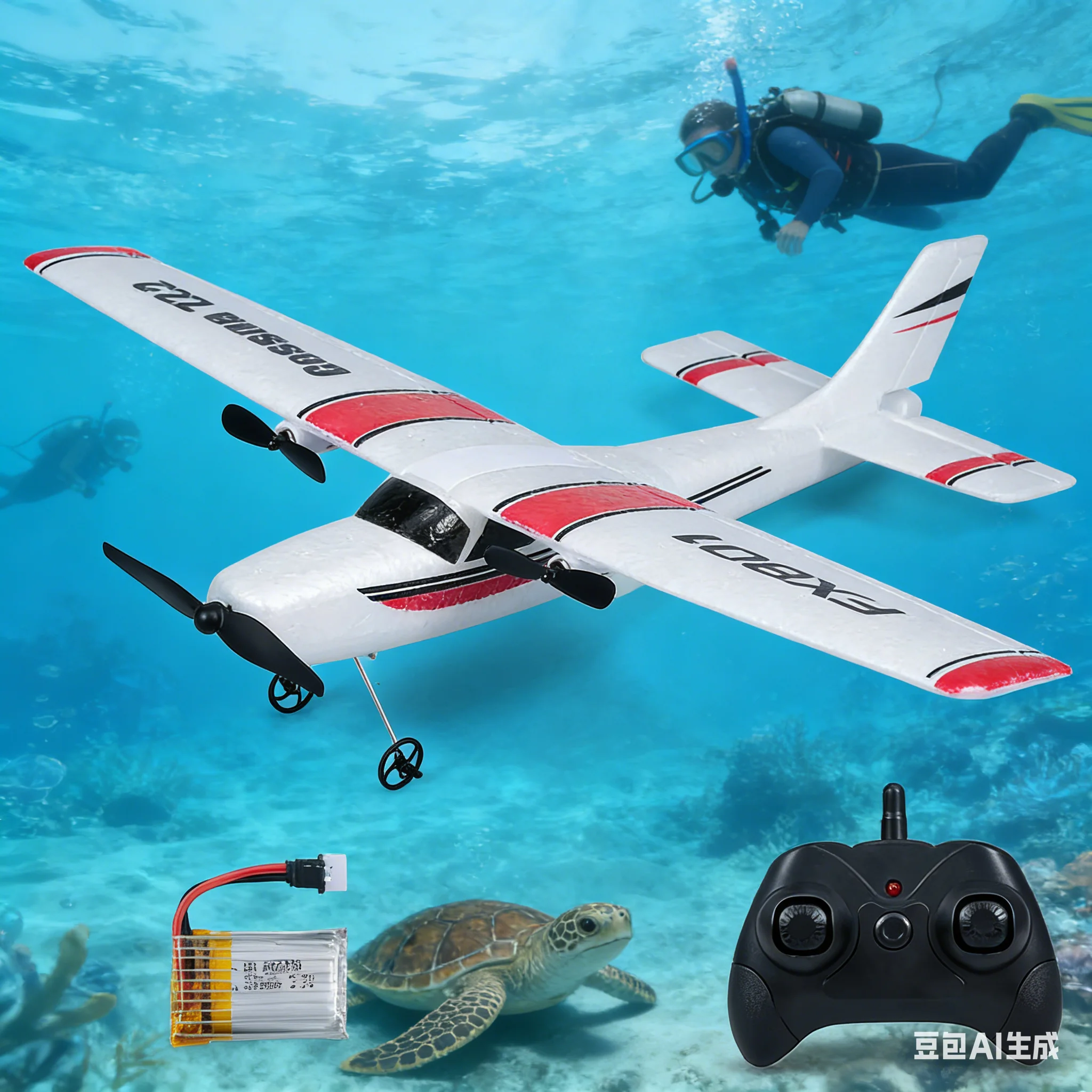 

Радиоуправляемый планер FX801 — модель Cessna 182, самолет с фиксированным крылом из пенопласта EPP, игрушка на радиоуправлении — подарок на Рождество и день рождения