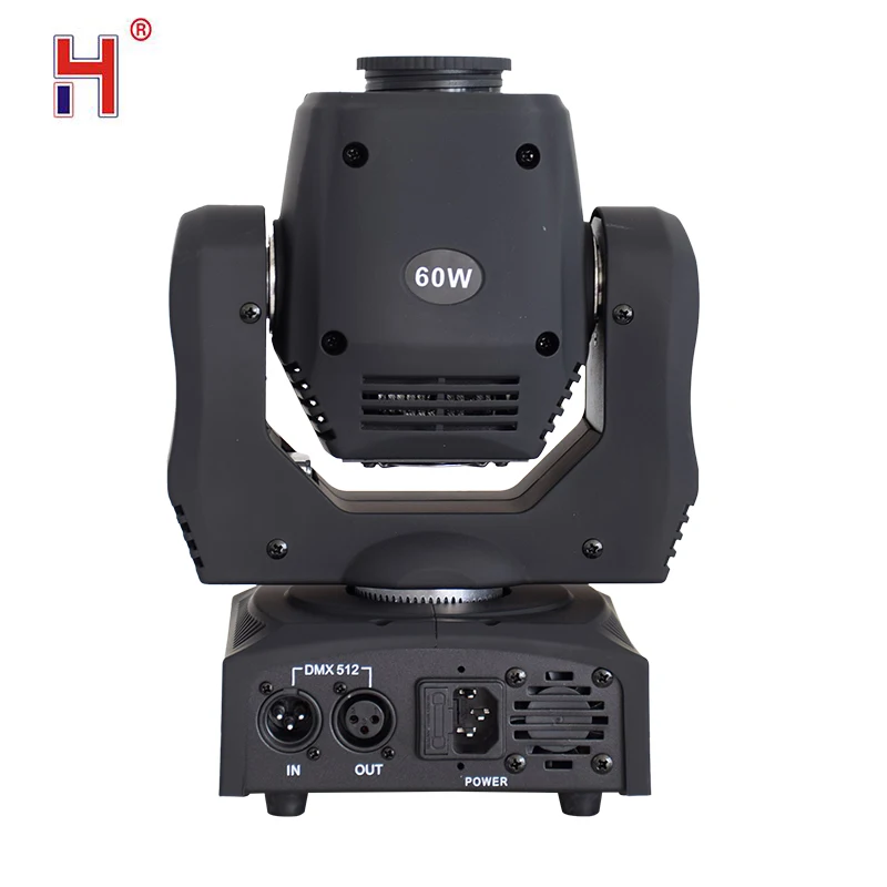 Moving Head Light 60W Led Spot DMX Control For Projector Mobile Dj Party Disco High Brightness Wedding Stage Sparklers