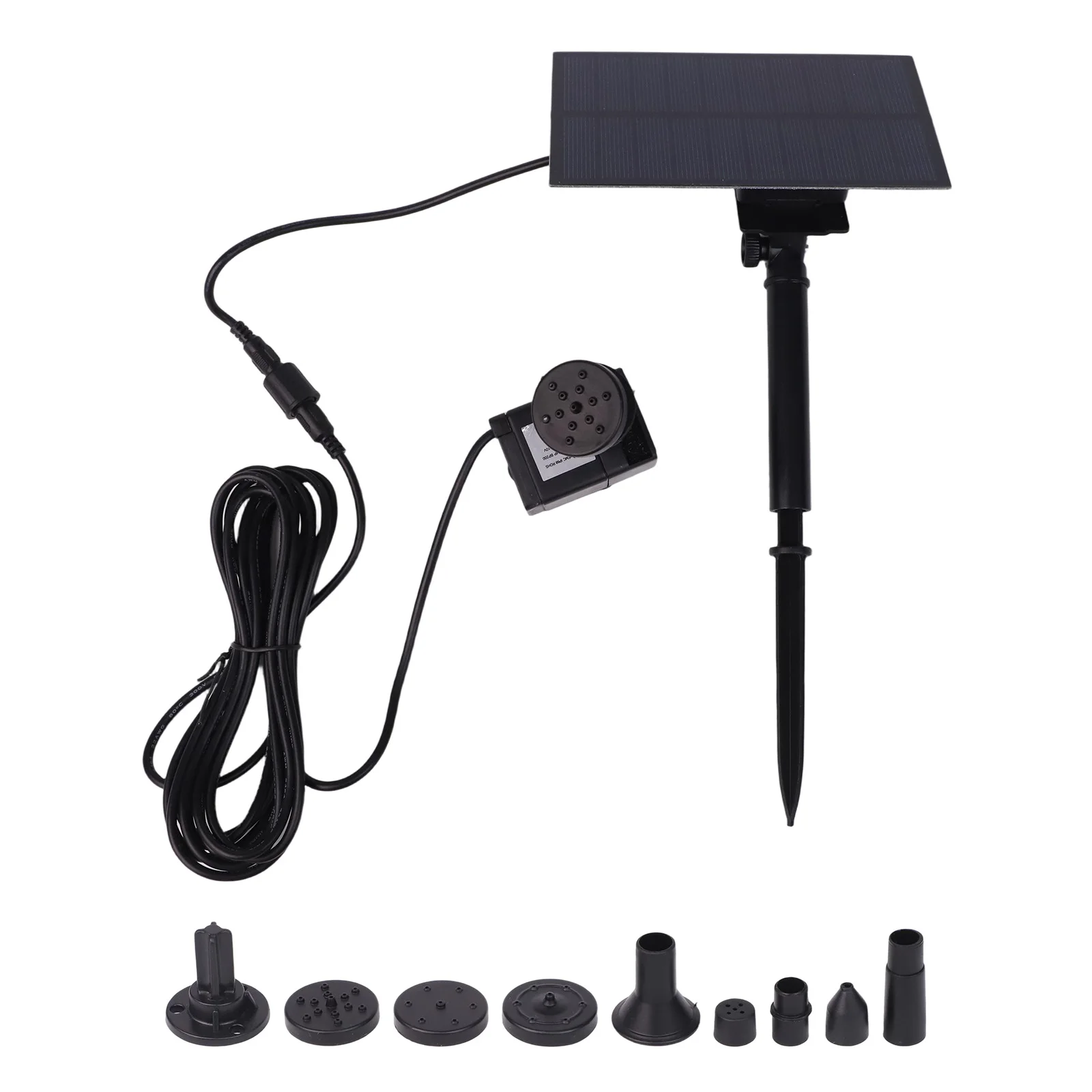 5W/5V Solar Water Pump Garden Decoration With Plug-in Solar Panel Fountain 180L/h Garden Solar Fountain Accessoies view 3