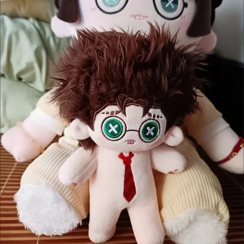 

20 см Game Identity V Юрист Kawaii Косплей Мягкая хлопковая кукла Корпус со скелетом Фредди Райли Аниме Плюшевые игрушки Фигурки Фанаты Подарок