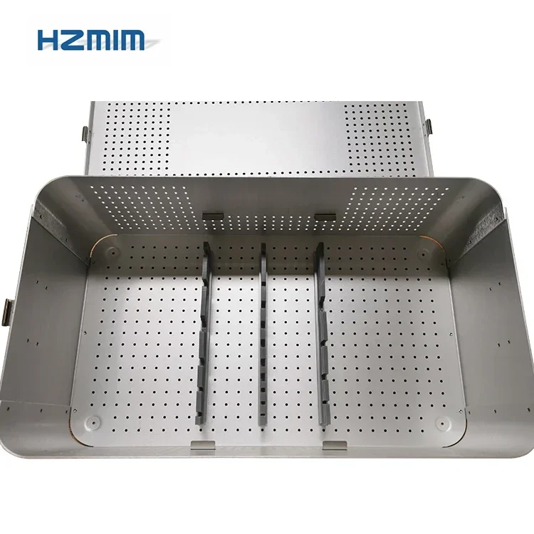 Medica aluminium sterilization box for laparosocpic instruments