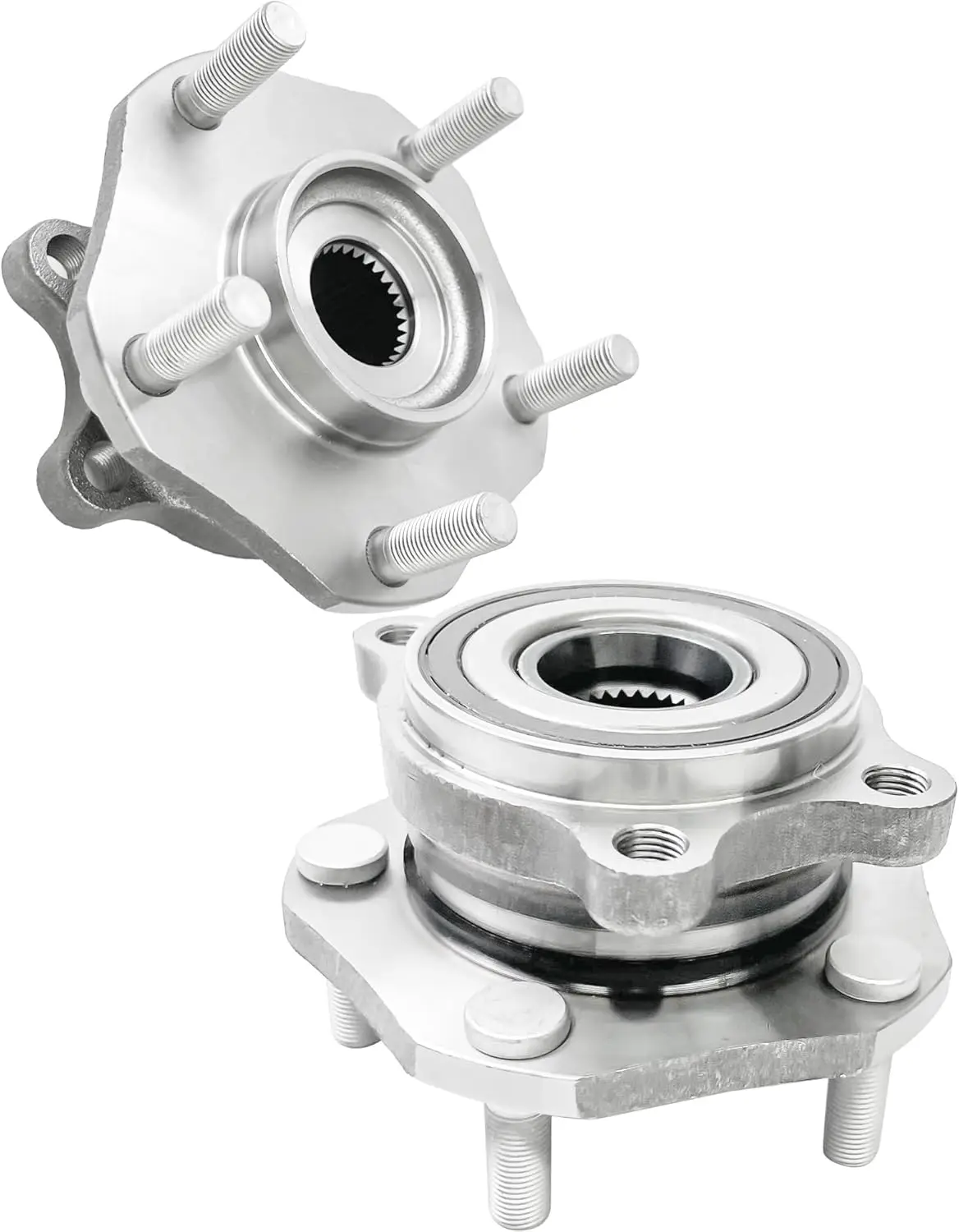 

2Pcs Front Wheel Bearing Hub Assembly for 2014-2023 Nissan Rogue, 5 Lugs with ABS, Left or Right Side