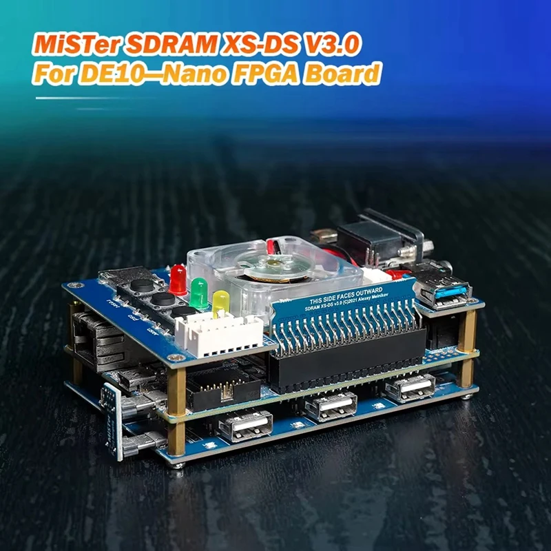 Newest V3.0 MiSTer SDRAM XS- 128MB Module for / / Core Game Consoles-A07G image 6
