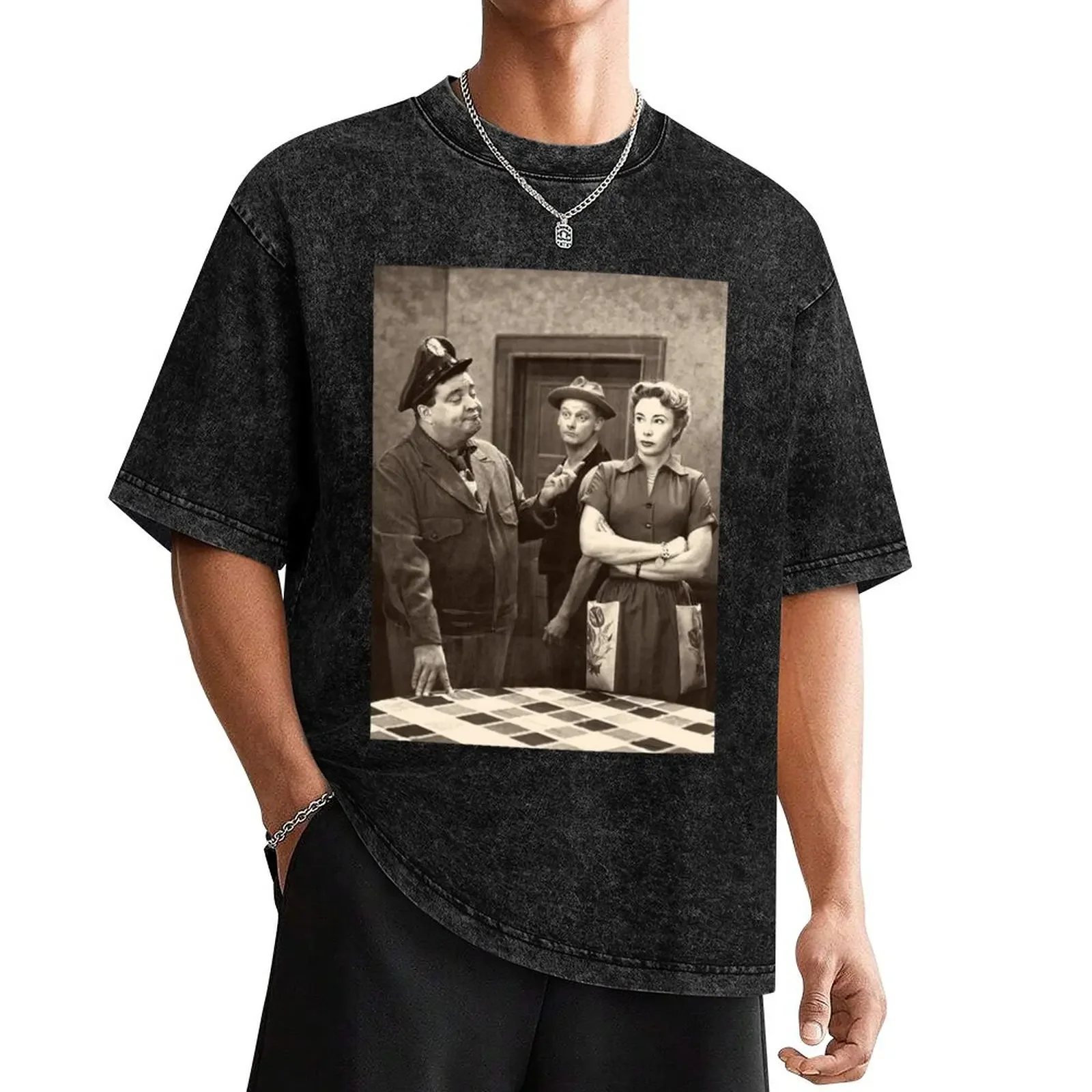 The honeymooners T-Shirt plus size tops oversizeds black t shirts for men