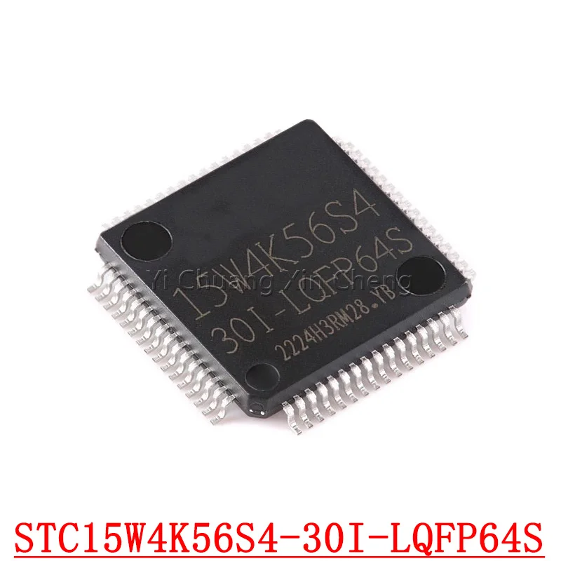 

1Pieces New Original STC15W4K56S4-30I-LQFP64S LQFP-64