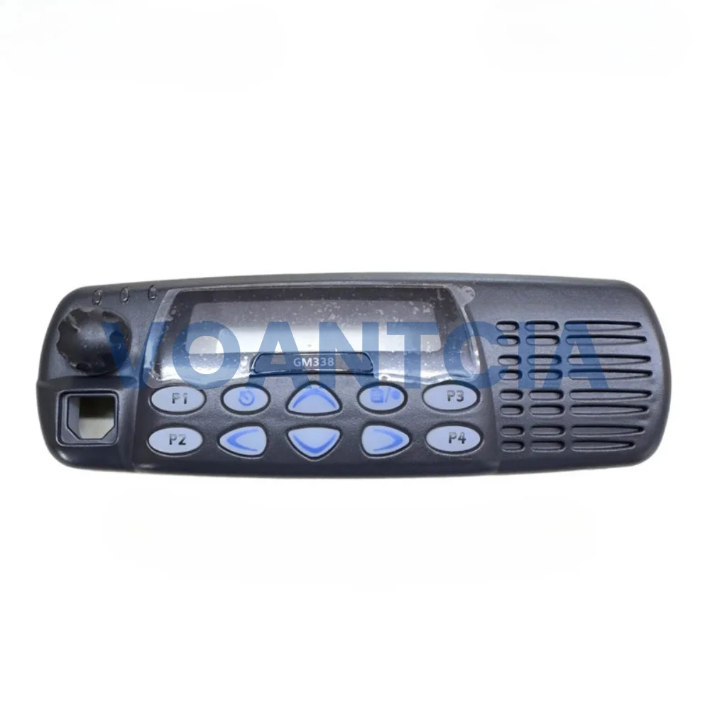 Front Housing Case Cover Kit with Volume Knob Keyboard Button for GM338 GM360 GM660 CDM1550