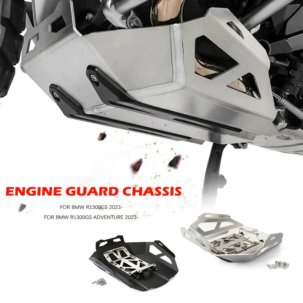 

New Motorcycle Skid Plate Cover Protection Engine Guard Chassis Accessories For BMW R1300GS R1300GS Adventure 2023-