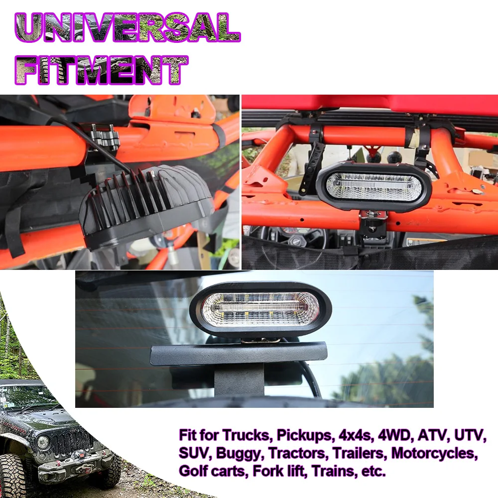 ATV UTV Led Brake Light 20W IP67 12V 24V 4x4 Driving Reverse Backup Lights Offroad Truck Boat Camper Motorcycle Car Bulb