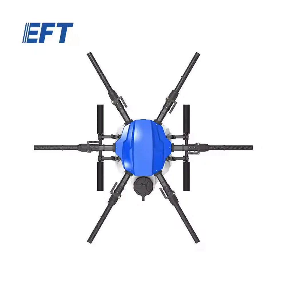 إطار طيران بنظام رش قابل للطي بستة محاور EFT E616P.