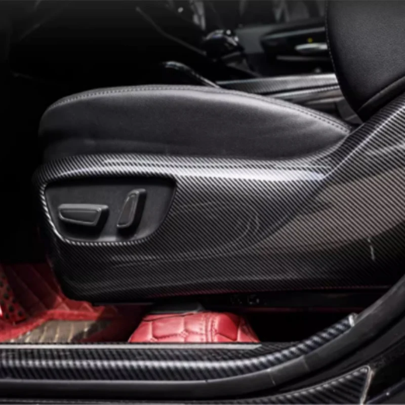 

For Toyota Highlander U70 2020 2021 2022 2023 2024 Electric seats driver and passenger control panel interior stickers