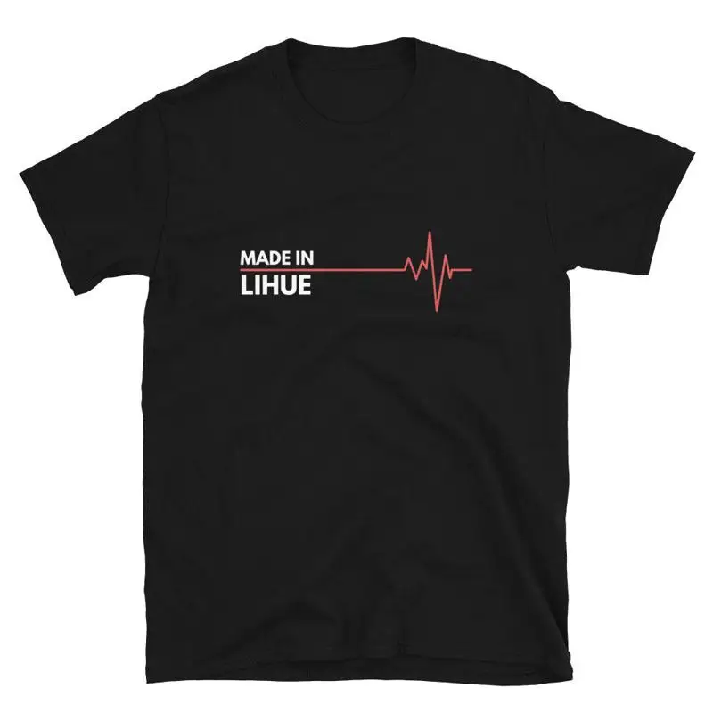 Классическая футболка Made In Lihue Hawaii Place Of Birth