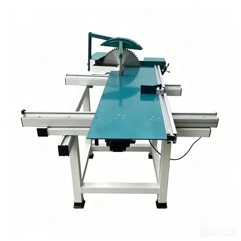 Woodworking End Trim Saw Simple Sliding Table Design Solid Wood Edge Trimming Sawmill Cutting Equipment