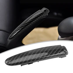 Carbon Fiber Hand Brake Cover Handbrake Lever Knob Moulding Shell For Honda Civic Coupe Sedan 2006 2007 2008 2009 2010 2011