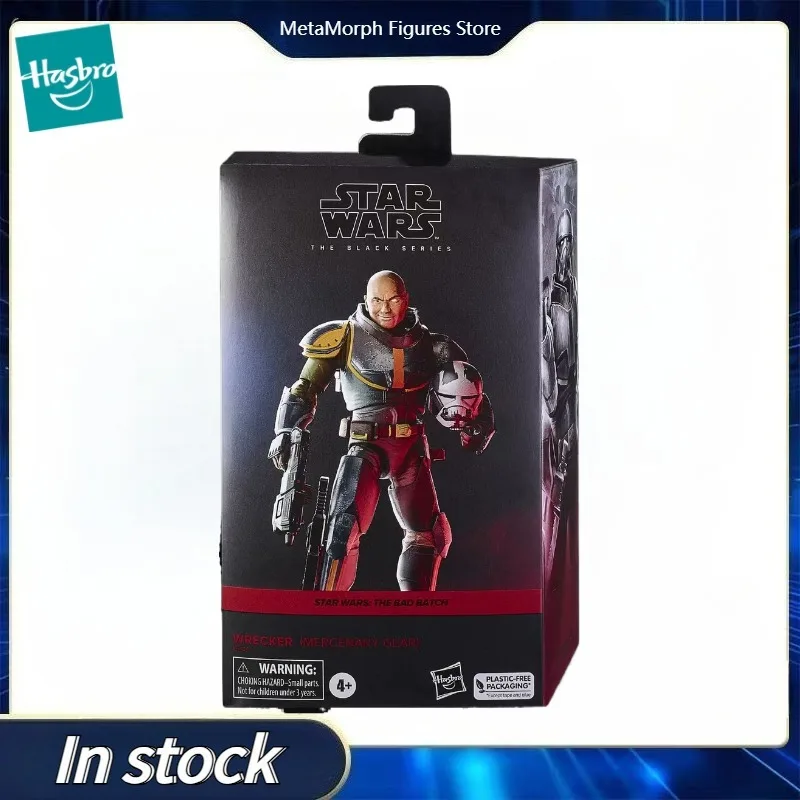 

Оригинальный Hasbro Star Wars The Black Series THE BAD BATCH WRECKER (MERCENARY GEAR) Аниме Фигурка Коллекция игрушек Модель