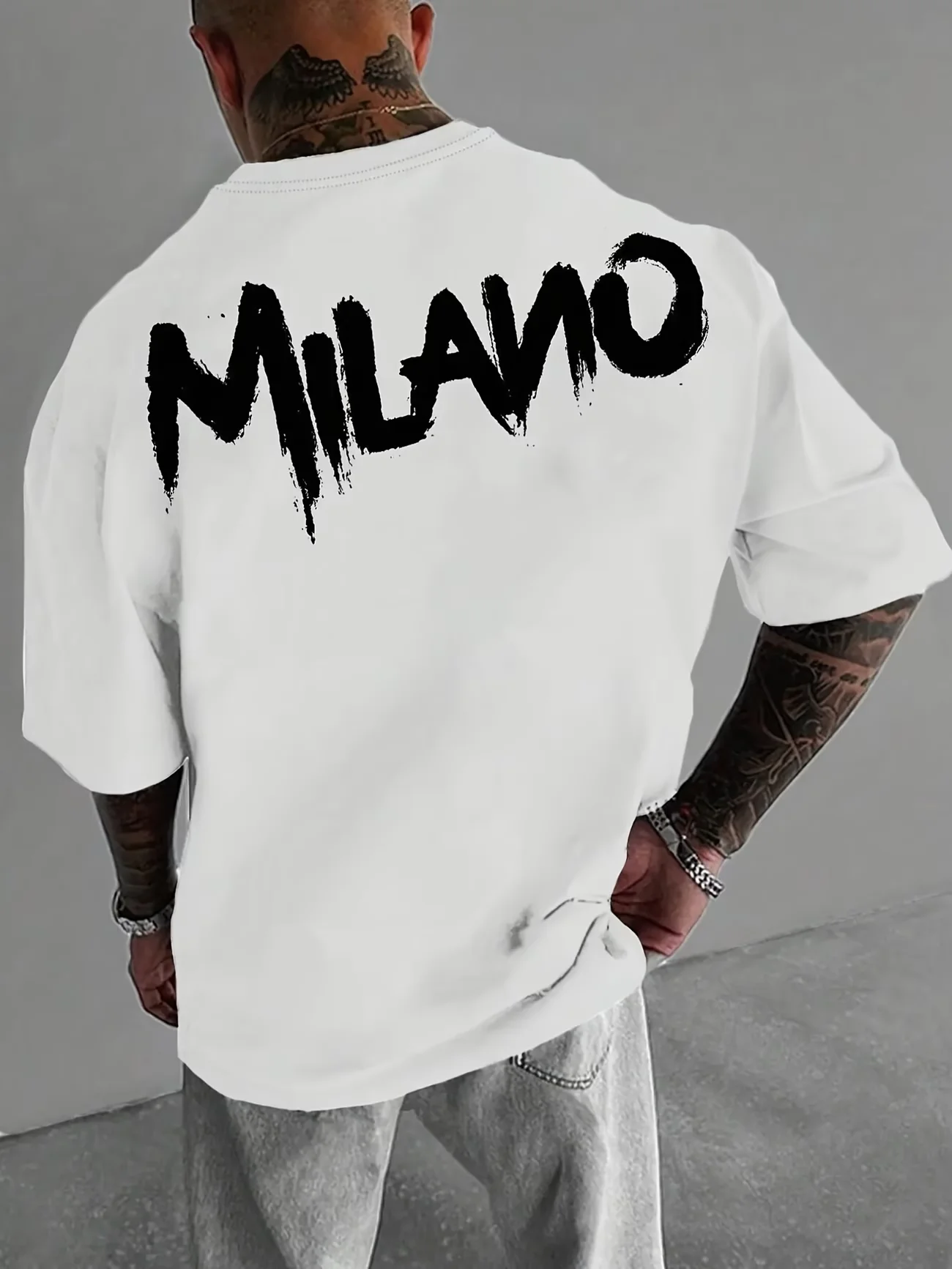 Street Fashion Milano - Men's Women MILANO City Letter print