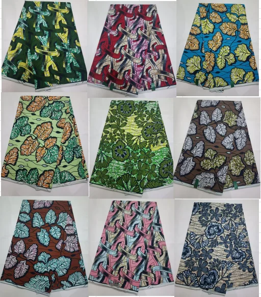 

Wholesale Prices 2023 New Hot Sell African Wax Fabric Ankara Wax Prints Fabric Ghana Guaranteed Veritable Wax 6 Yards