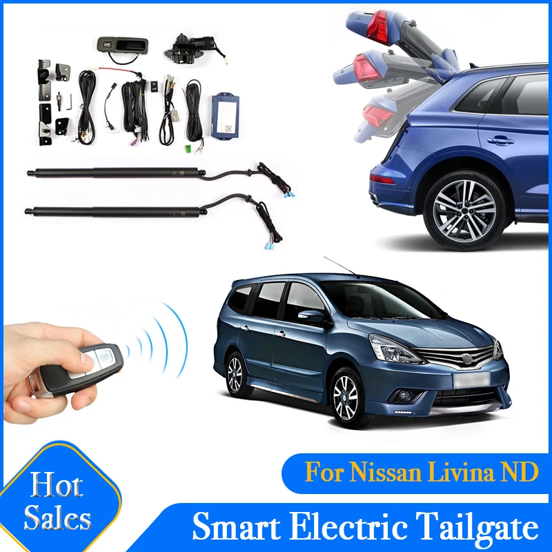 Car Power Trunk Opening Electric Suction Tailgate Intelligent Tail Gate Lift Strut For Nissan Livina ND 2019~2022 Special