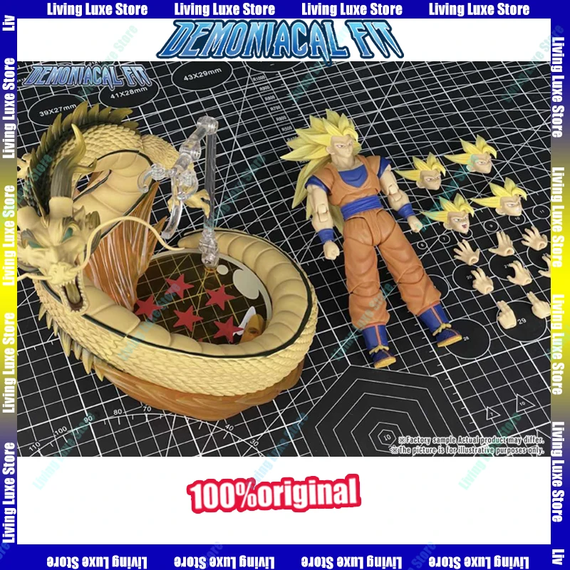 

ГОРЯЧАЯ НОВИНКА: Фигурка Гоку SSJ3 Demoniacal Fit из Dragon Ball Z, SHF Супер Сайян Гоку, фигурка Dragon Blaster, модель, игрушка, подарок