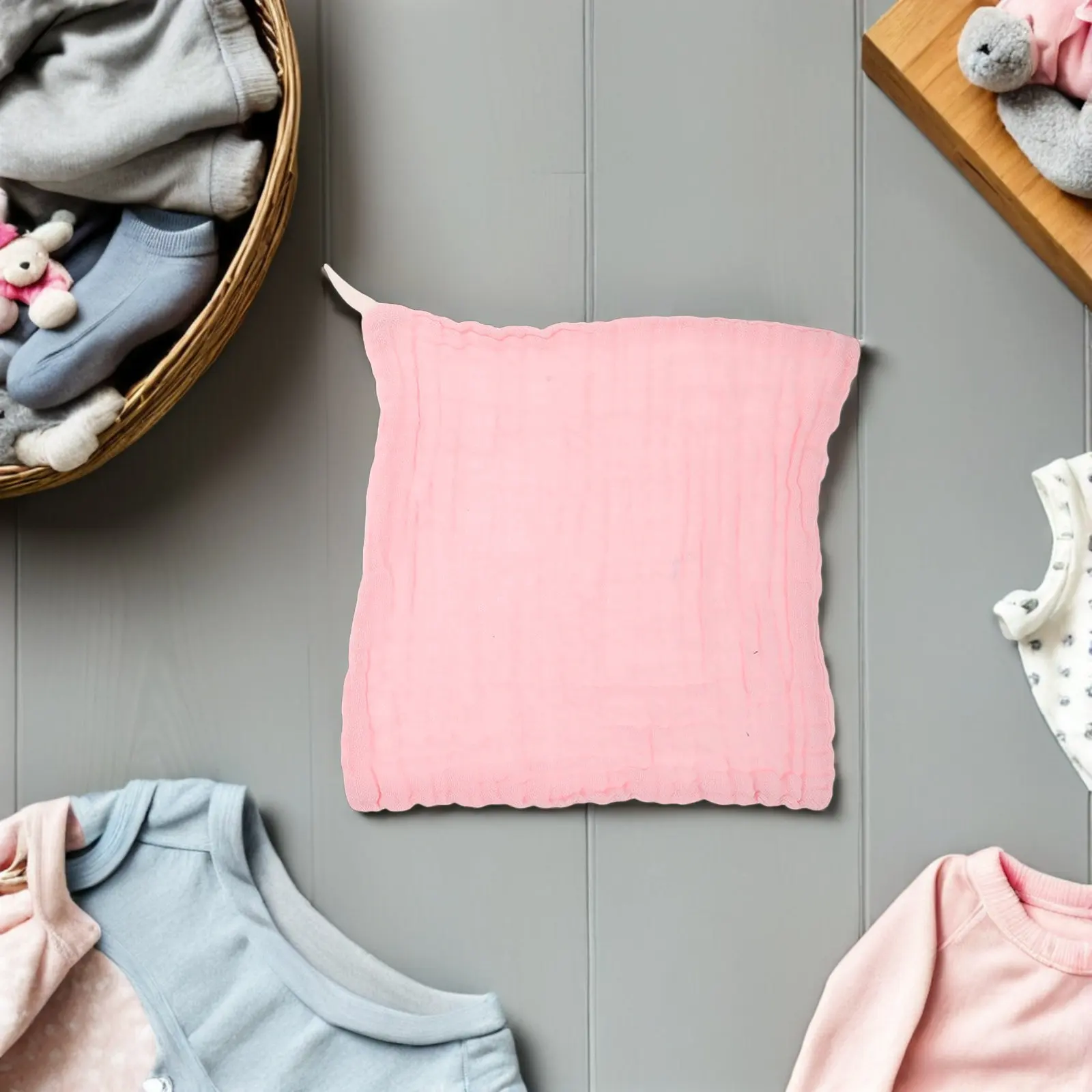 6Pcs Muslin Baby Burp Cloth For Baby Travel Essentials Newborn Cloths Soft Cotton Oversized Shoulder