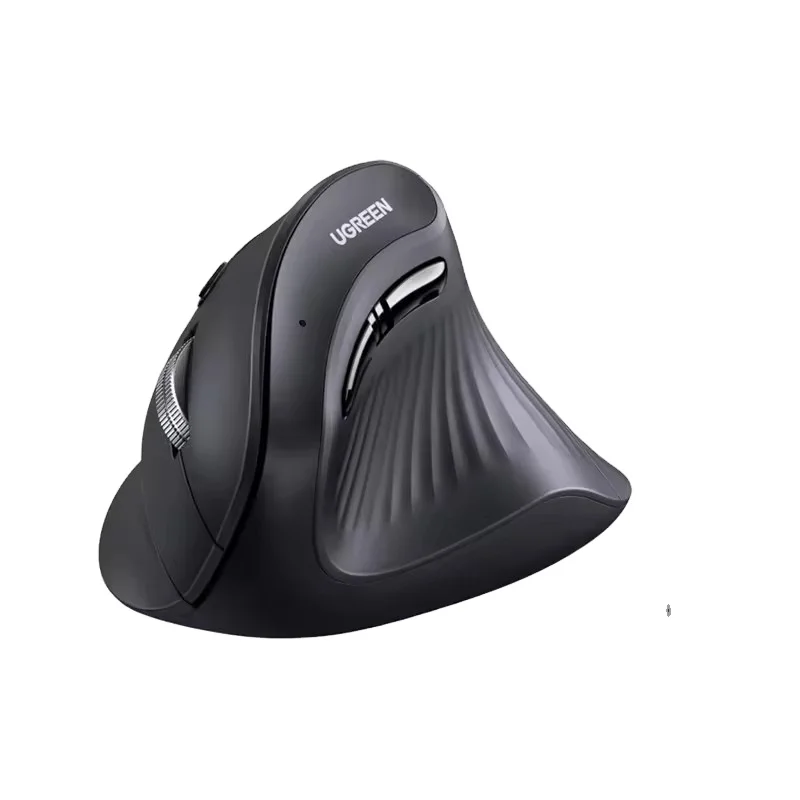 MU008 UGREEN Vertical Wireless Bluetooth Mouse Ergonomic 5 Buttons 1000/1600/2000/4000 DPI 2.4G Mouse for Laptop PC Computer
