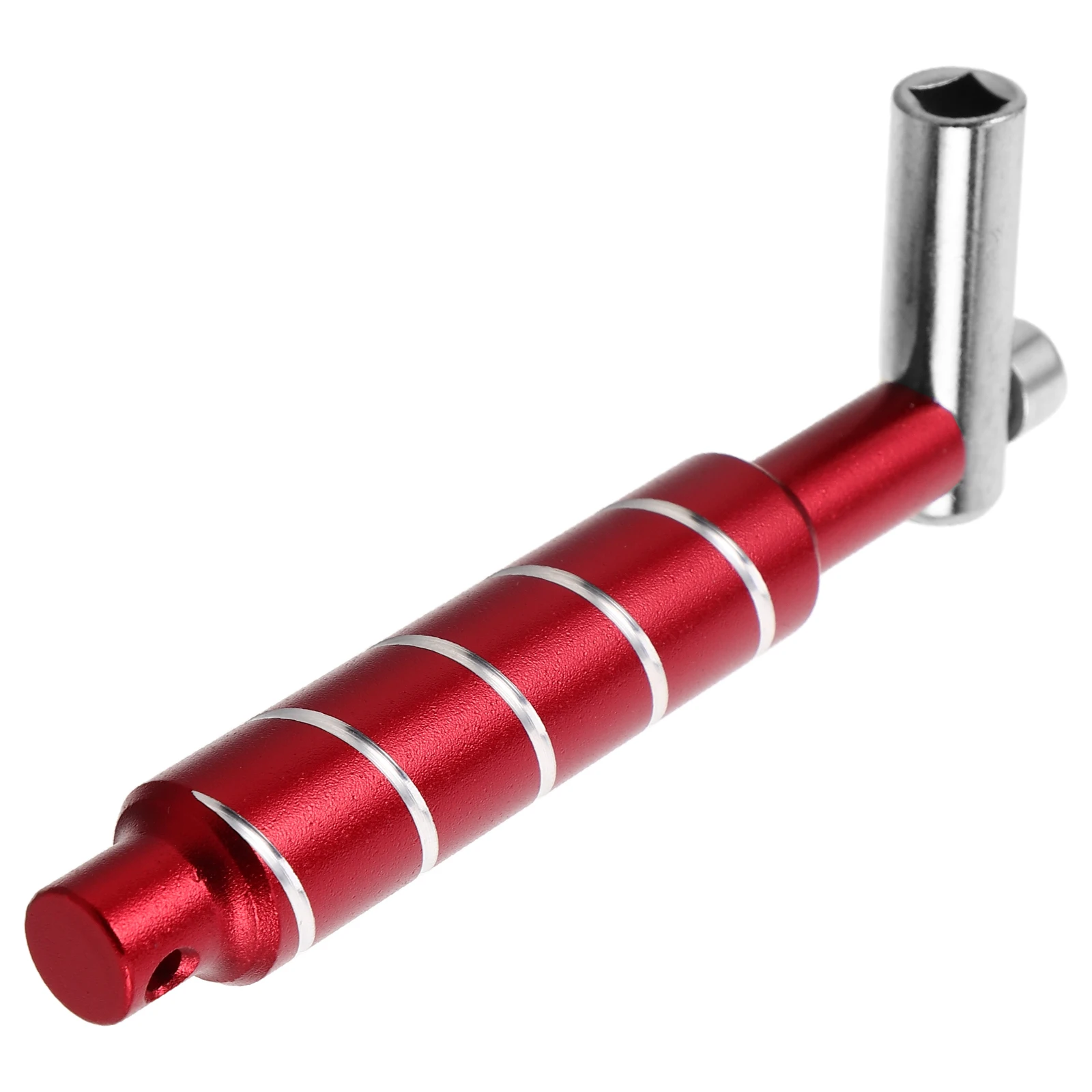 

Tuner Tool Rod Kit Standard Drum Tuner Key Wrench Heavy Duty Replacement Aluminum Supply Pole Electronic Acoustic Drum Part