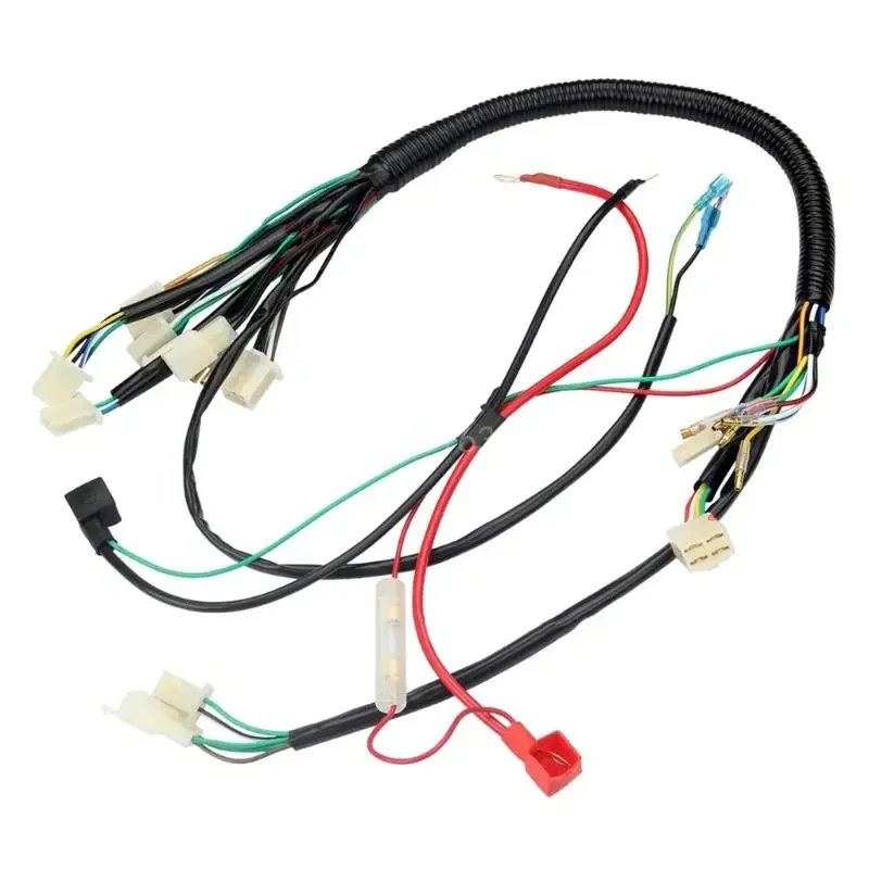 Motorbike Full Electrics Wiring Harness Cdi Stators 6 Coils For 50cc 70cc 90cc 110cc 125cc Atv Pit Bike