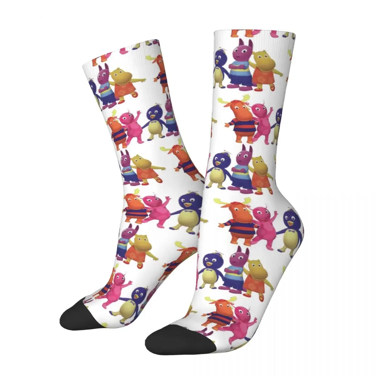 

Backyardigans Socks Harajuku Sweat Absorbing Stockings All Season Long Socks Accessories for Unisex Gifts
