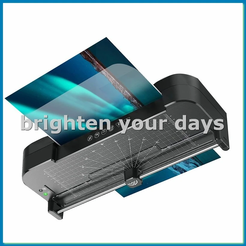 4-in-1 Laminator Thermal Lamination Kit Laminator Machine for Office Home Classroom-EU Plug-A23U