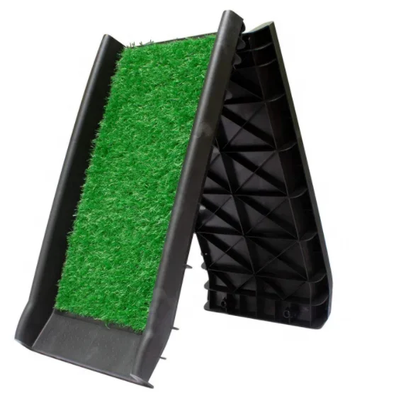 Online turf car Ramp dog fold portable stairs for car SUV vehicle lift pet travel outdoors light weight