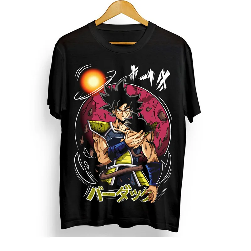 Novo dragon ball sete dragon ball sun wukong animação conjunta moda retro masculino impresso tendência camiseta 2025