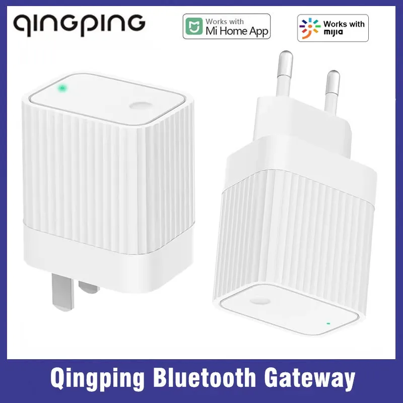 Qingping Bluetooth Gateway Hub Compatible WIFI Remote View Data Sub-Device Smart  Linkage Home Device Work With Mi home APP