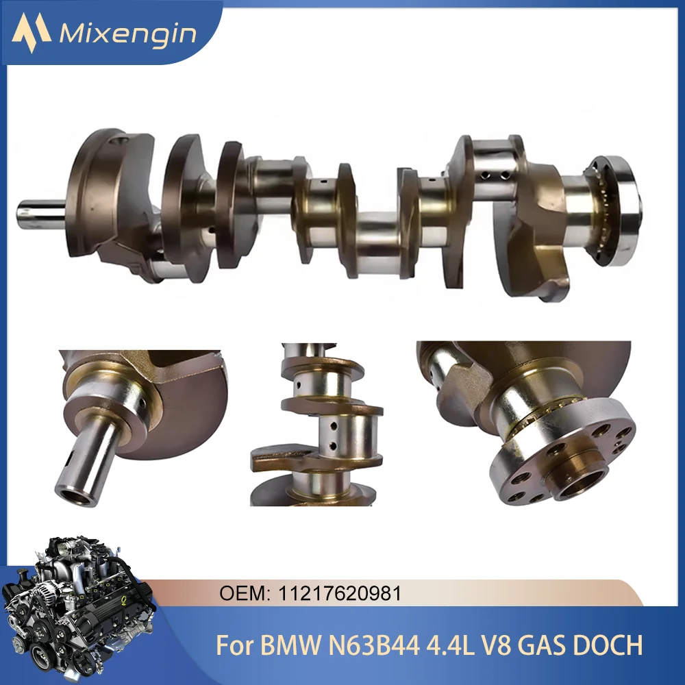 

Engine Parts Crankshaft For BMW 4.4L V8 GAS DOHC N63B44 X5 X6 550i 650i 750i 750Li F01 F02 F03 F04 E70 E71 2009-2016 11217620981
