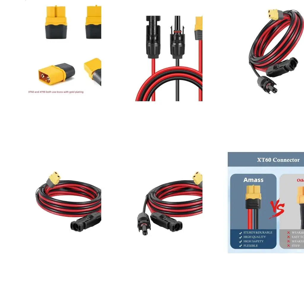  14AWG Power Transfer Cable PVC Insulated Solars Panel Connection Solution