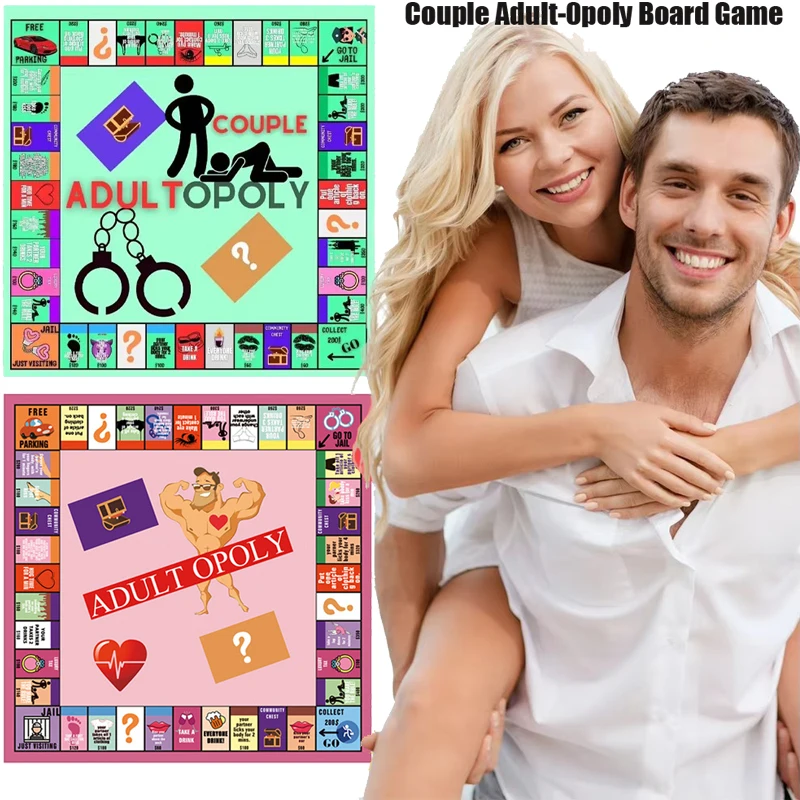 

Adultopoly Board Game Couple Board Game Couple Opoly Board Game Entertainment Board Cards Games Couples Outdoor Portable Game