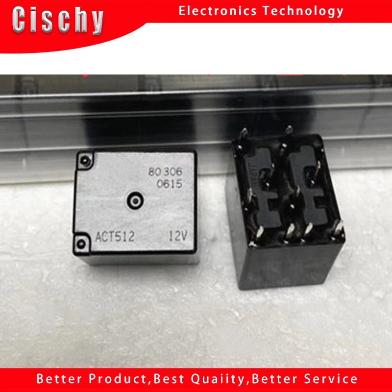 1PCS/lot Auto Relay ACT512 12V DIP10 In Stock