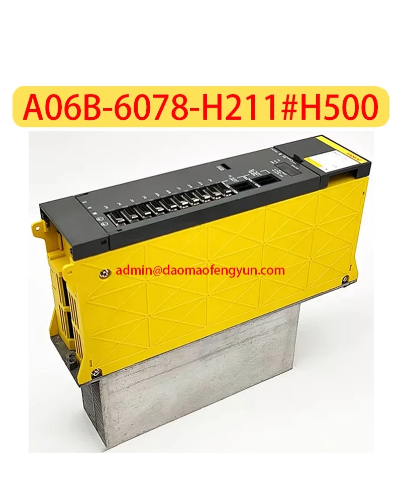 

A06B-6078-H211 # H500 Б/у сервопривод A06B 6078 H211 H500, быстрая доставка