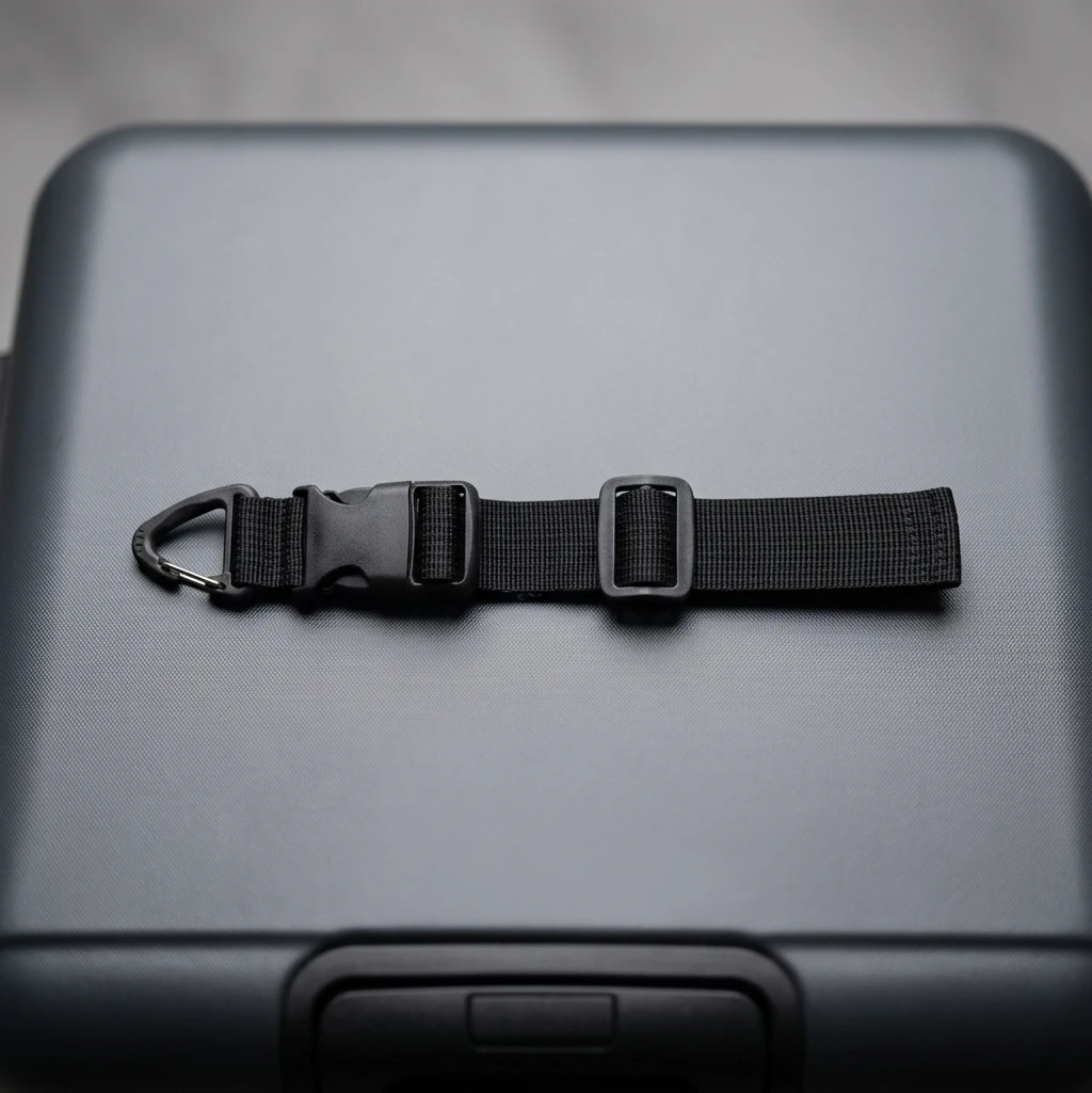 8Pcs 45cm Nylon Luggage Straps for Business Travel Professionals Adjustable Triangle Buckle Secure Suitcase Bag Ties - view 6