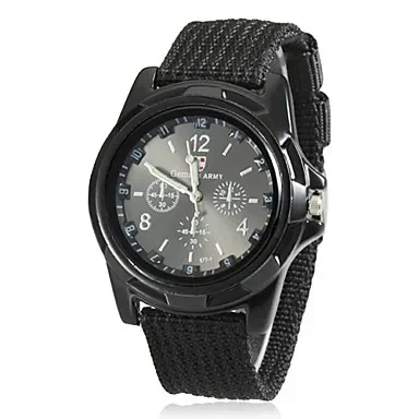 Men Army Watch Nylon Military Male Quartz Watches Fabric Canvas Strap Casual Cool Men's Sport Round Dial Relogios Wristwatch