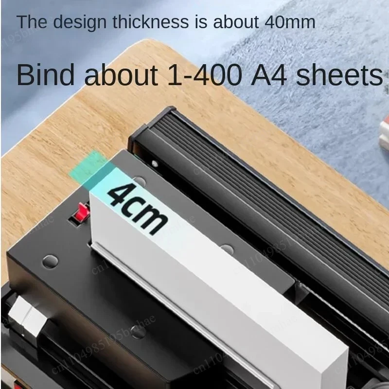 New Electric A4 Automatic Hot-melt Adhesive Binding Machine Small Automatic Desktop Binding Machine Large Hot-melt
