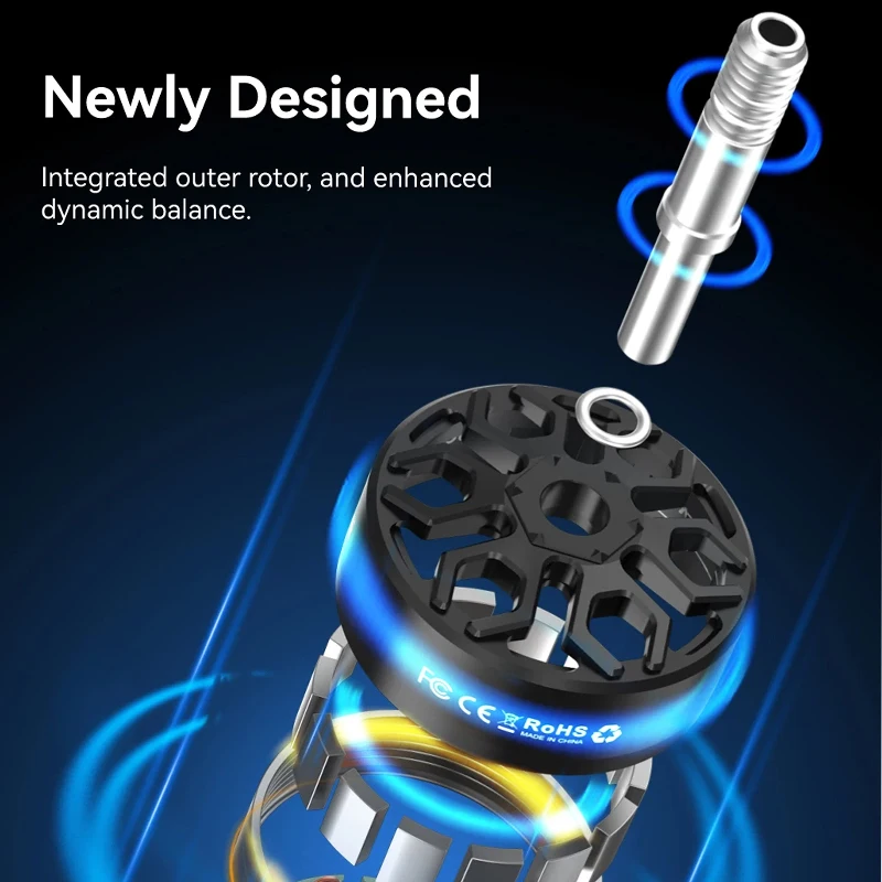 

1/4 шт. SpeedyBee 2306.5 1800KV бесщеточный двигатель с поддержкой 6S Lipo для RC FPV 5-дюймовый дрон Master5 V2 Racing Freestyle Quadcopter