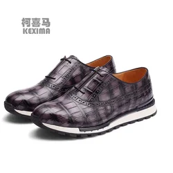 CWV new Brush color men shoes male leisure crocodile shoes male Running shoes