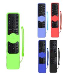 Silicone Remote Control Case For Xiaomi- Smart TV 4S Remote Cover Shockproof Protector With Lanyard